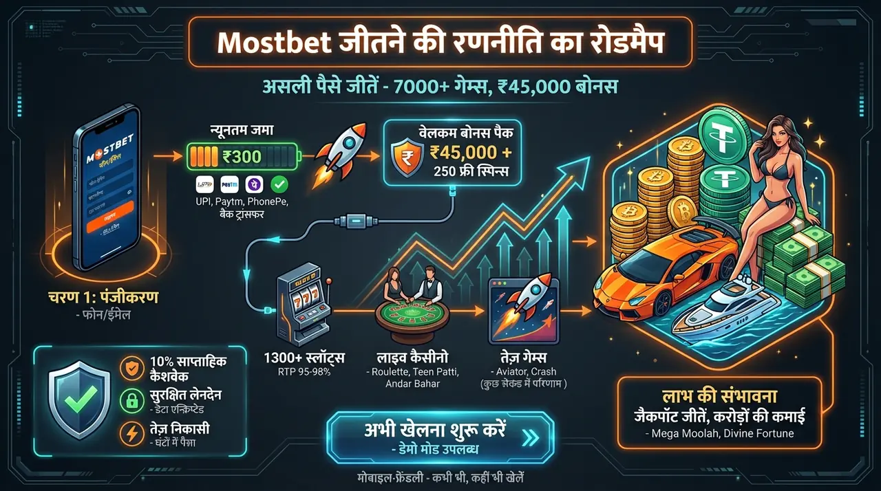 mostbet casino में खेलें